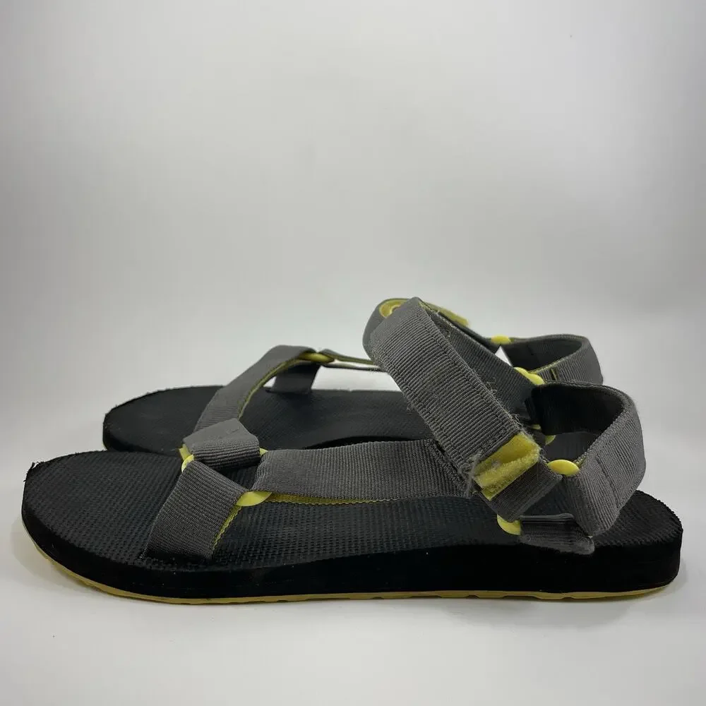 Teva Universal Original Active Sandals Mens Size 11 Gray Strappy Hiking Water